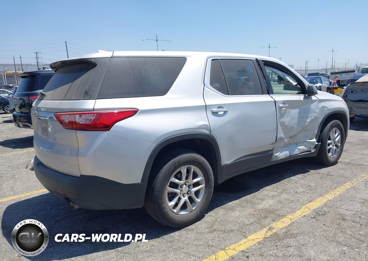 2021 Chevrolet Traverse Fwd Ls VIN:1GNERFKW9MJ166332 - 4
