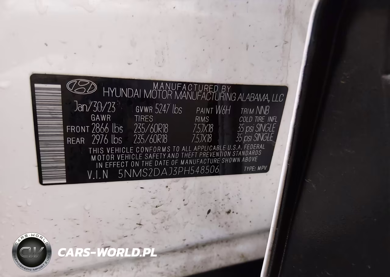 2023 Hyundai Santa Fe Sel VIN:5NMS2DAJ3PH548506 - 9