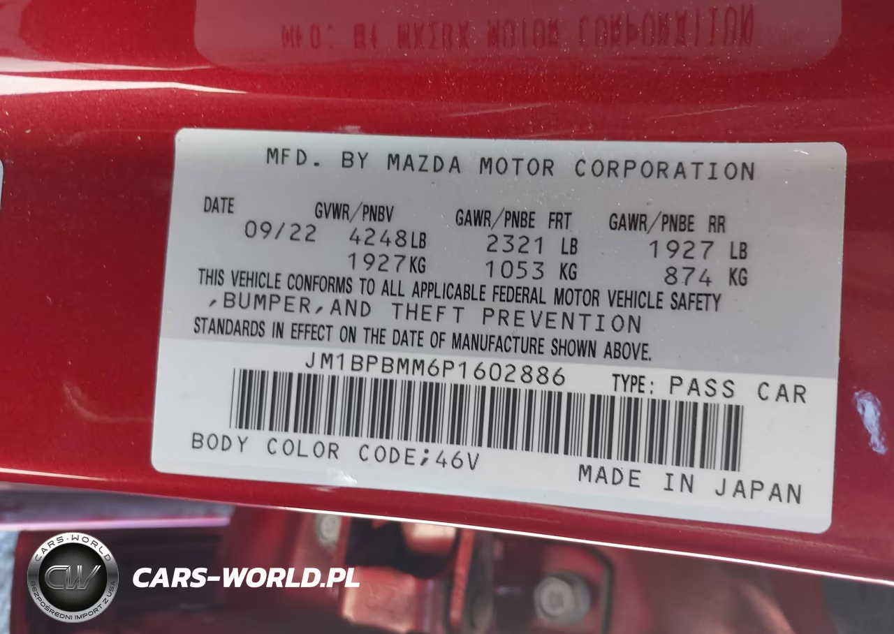 2023 Mazda Mazda3 2.5 S Premium VIN:JM1BPBMM6P1602886 - 9