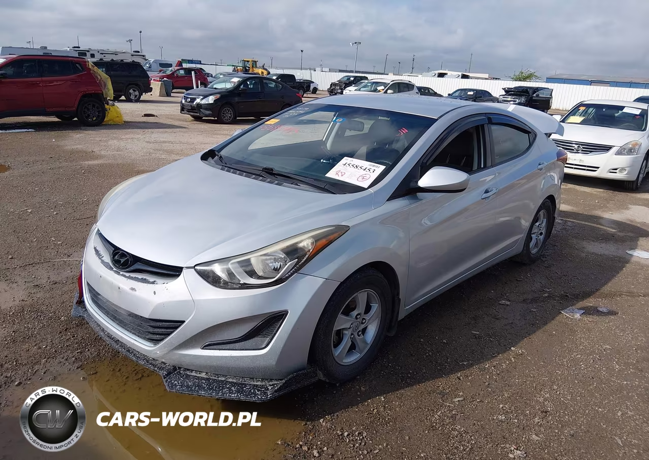 2014 Hyundai Elantra Se VIN:KMHDH4AE4EU218661 - 2