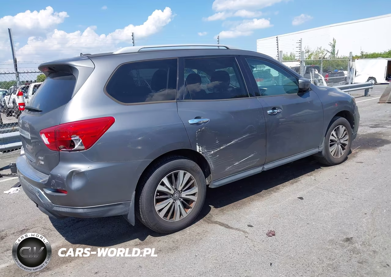2017 Nissan Pathfinder Sv VIN:5N1DR2MM7HC606997 - 4