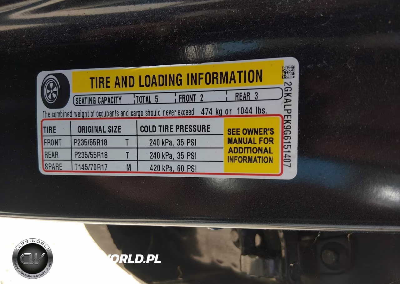 2016 GMC Terrain Slt VIN:2GKALPEK9G6151407 - 9