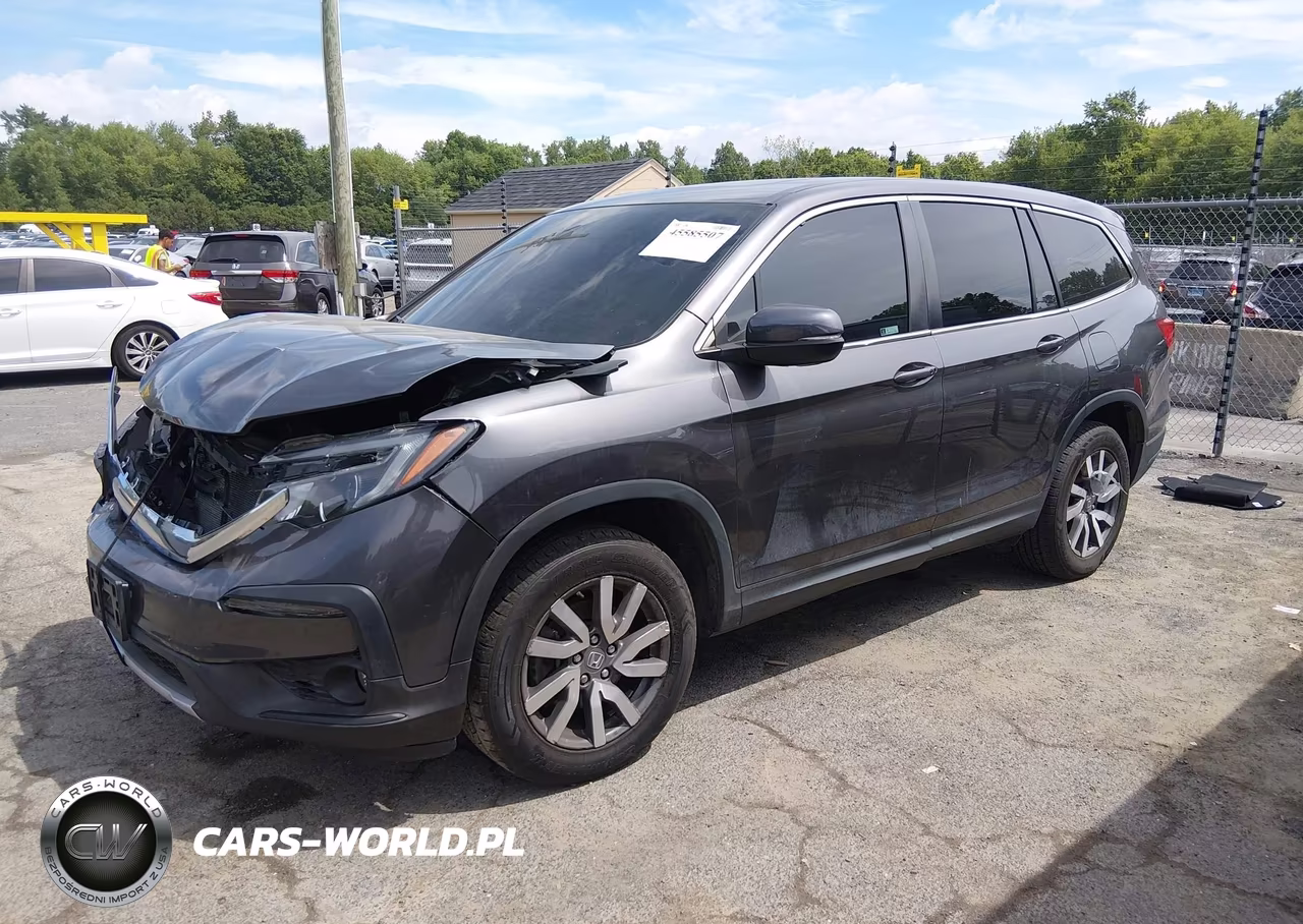 2020 Honda Pilot Awd Ex-L VIN:5FNYF6H51LB039268 - 2