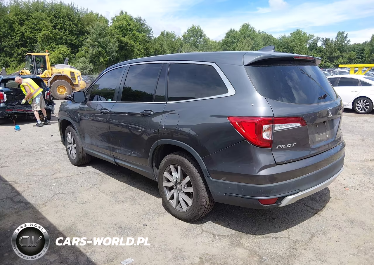 2020 Honda Pilot Awd Ex-L VIN:5FNYF6H51LB039268 - 3