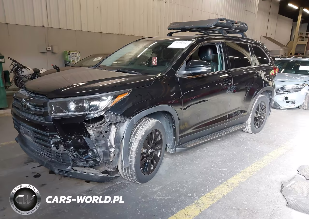 2019 Toyota Highlander Se VIN:5TDJZRFH5KS602985 - 2