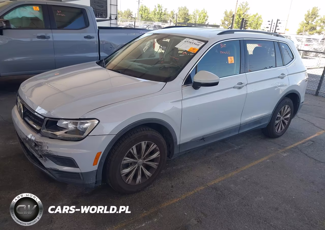 2018 Volkswagen Tiguan 2.0T Se-2.0T Sel VIN:3VV3B7AX8JM183286 - 2