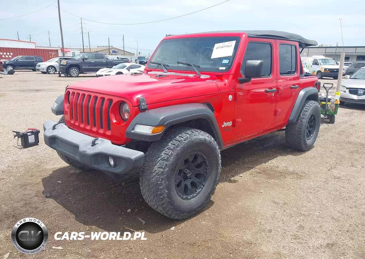 2021 Jeep Wrangler Unlimited Sport 4X4 VIN:1C4HJXDN3MW502597 - 2