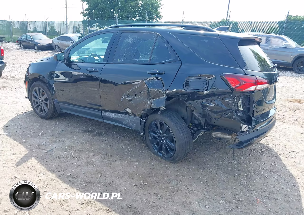 2022 Chevrolet Equinox Awd Rs VIN:2GNAXWEV4N6128822 - 3