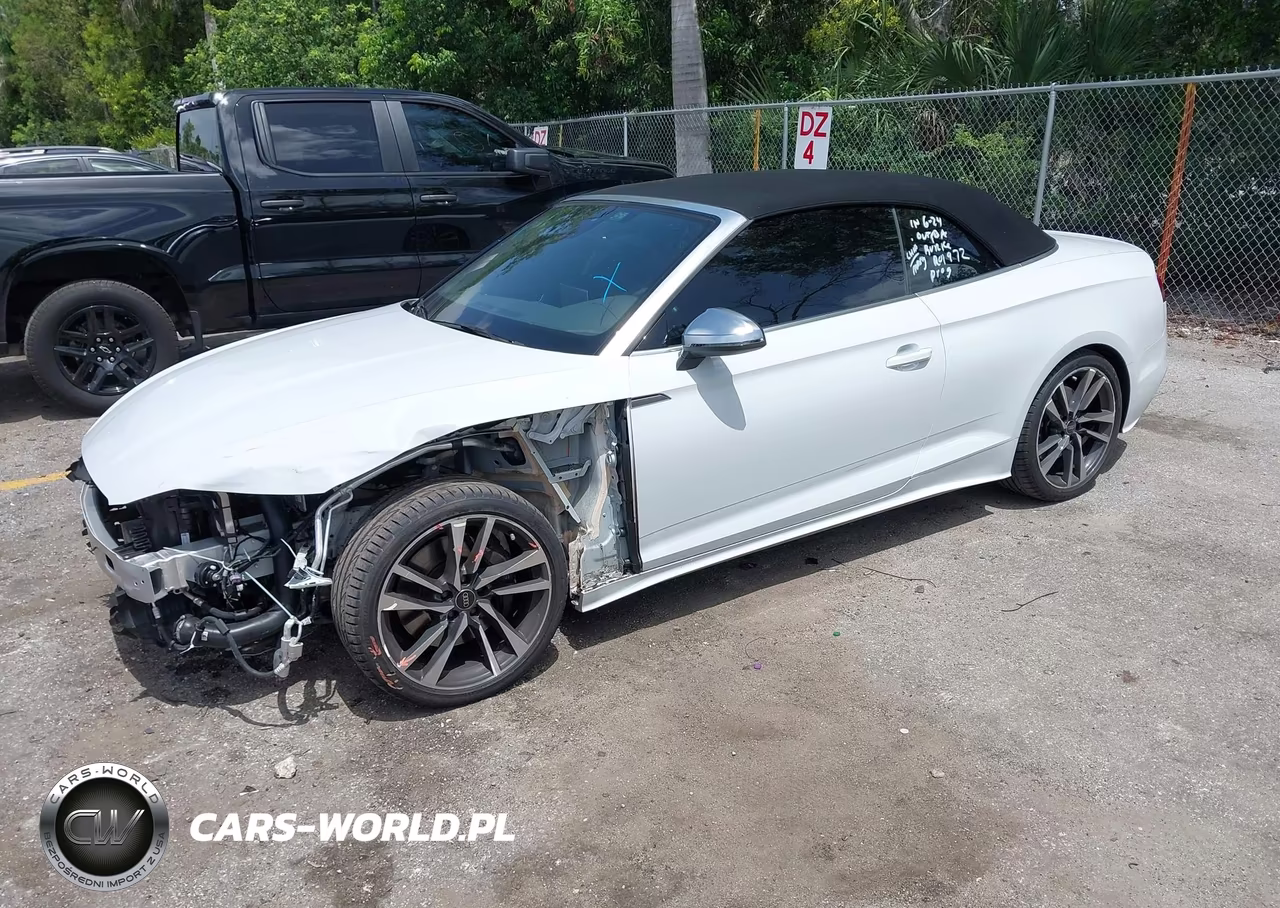 2024 Audi S5 Cabriolet Premium Tfsi Quattro Tiptronic VIN:WAU24GF53RN008874 - 2