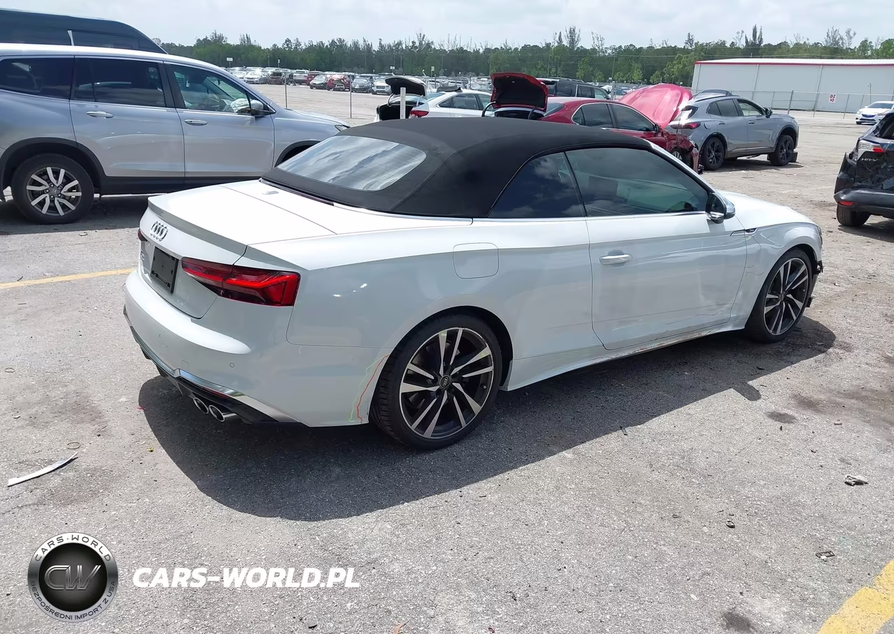 2024 Audi S5 Cabriolet Premium Tfsi Quattro Tiptronic VIN:WAU24GF53RN008874 - 4
