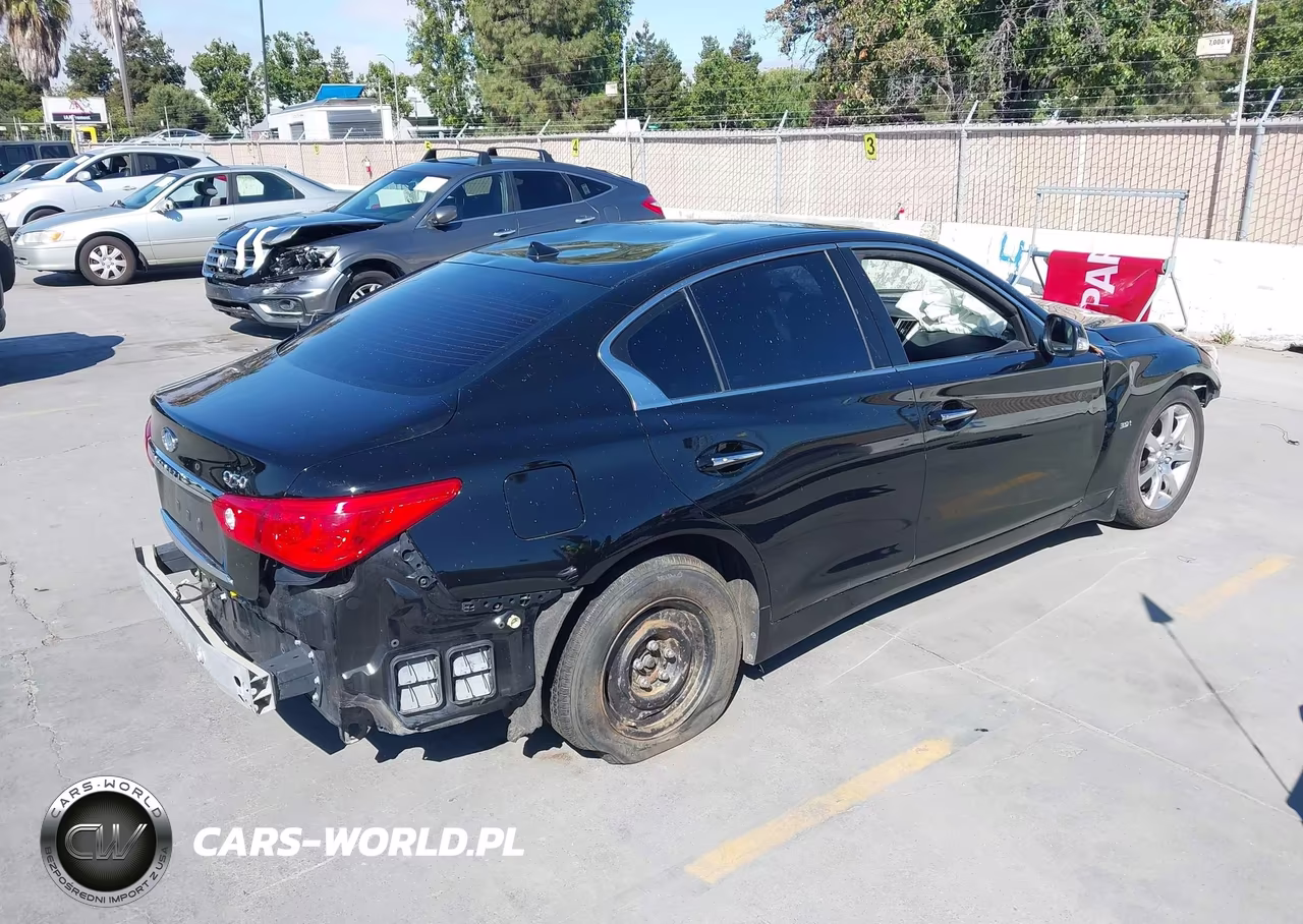 2017 Infiniti Q50 3.0T Premium VIN:JN1EV7AP9HM743839 - 4
