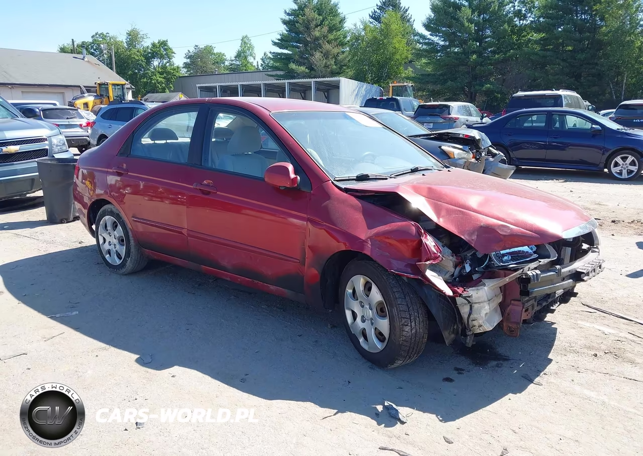 2009 Kia Spectra Ex VIN:KNAFE222195639913 - 1