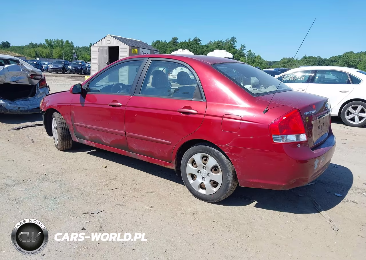 2009 Kia Spectra Ex VIN:KNAFE222195639913 - 3