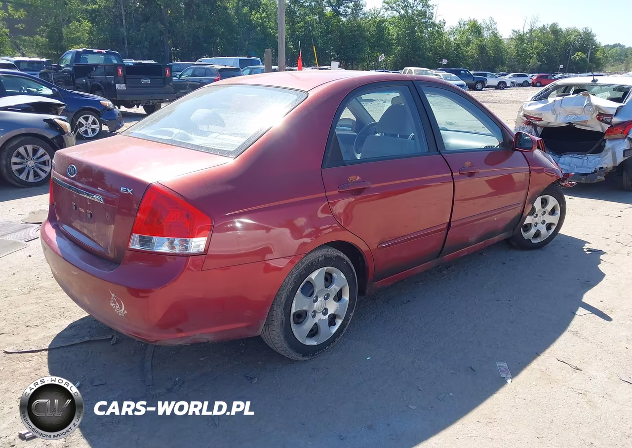 2009 Kia Spectra Ex VIN:KNAFE222195639913 - 4