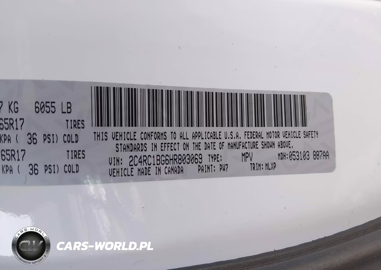 2017 Chrysler Pacifica Touring-L VIN:2C4RC1BG6HR803069 - 9