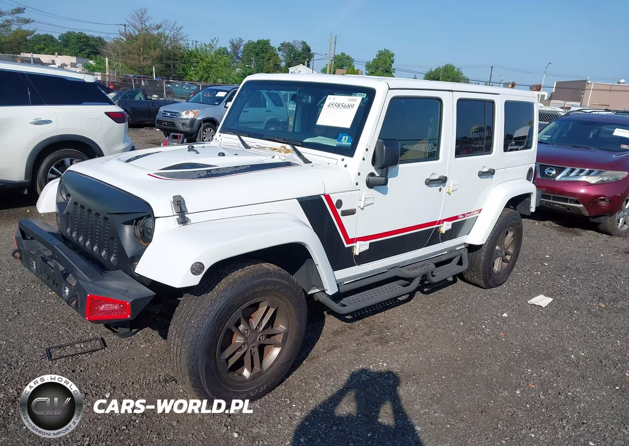 2016 Jeep Wrangler Unlimited 75Th Anniversary VIN:1C4HJWEG8GL319907 - 2