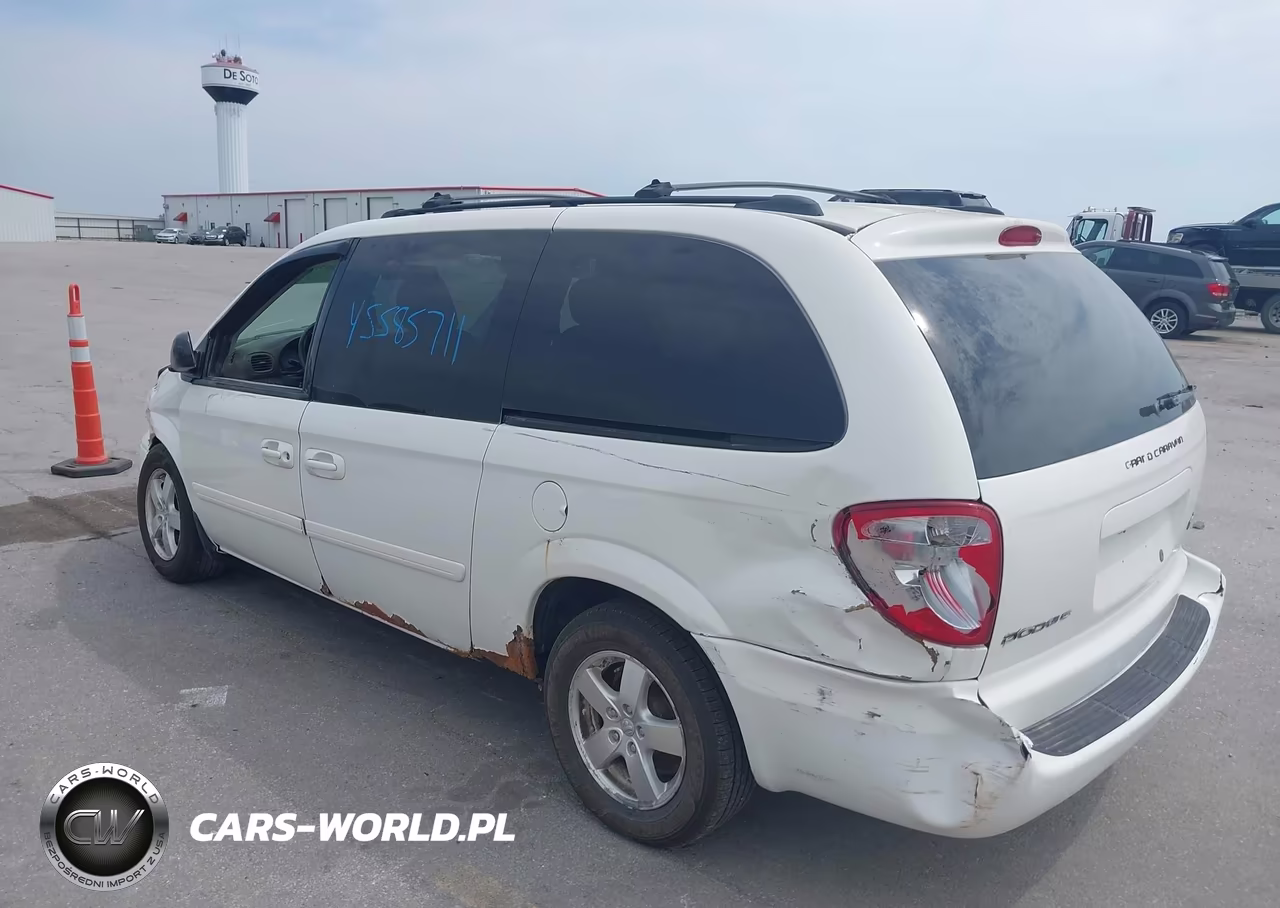 2006 Dodge Grand Caravan Sxt VIN:2D4GP44L96R654096 - 3