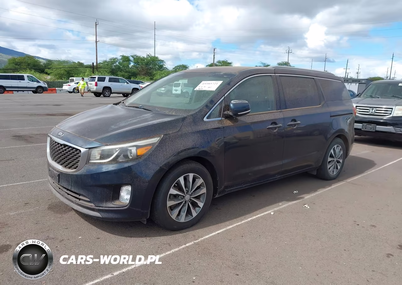 2016 Kia Sedona Sx VIN:KNDMC5C12G6169762 - 2