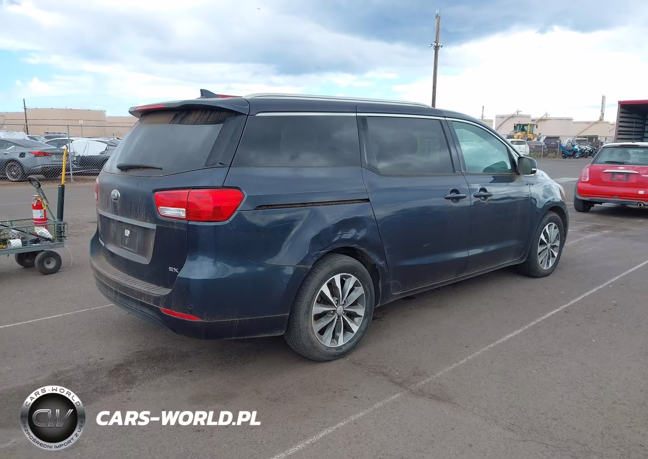 2016 Kia Sedona Sx VIN:KNDMC5C12G6169762 - 4