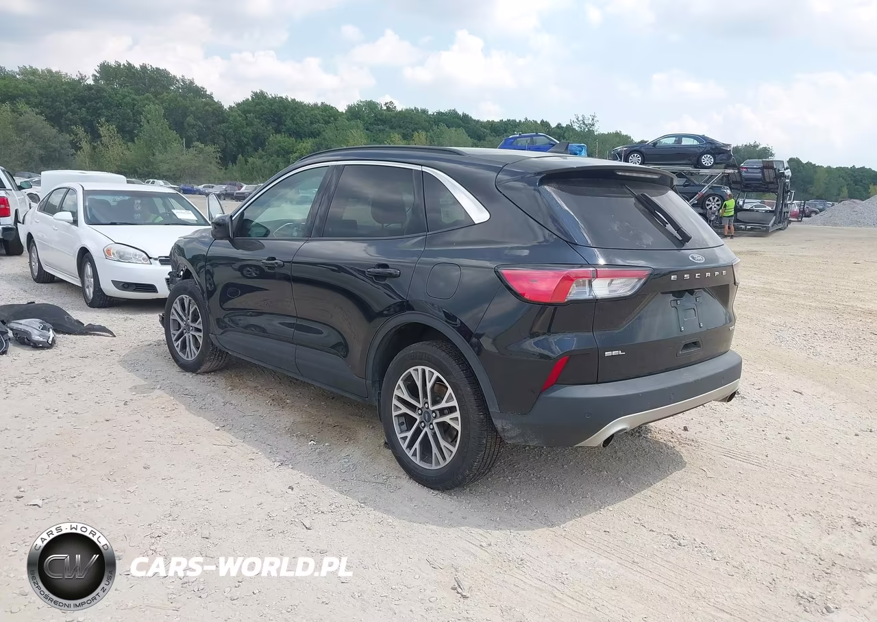 2021 Ford Escape Sel VIN:1FMCU9H63MUB04376 - 3