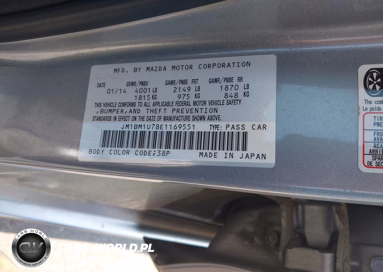 2014 Mazda Mazda3 I Sport VIN:JM1BM1U78E1169551 - 9