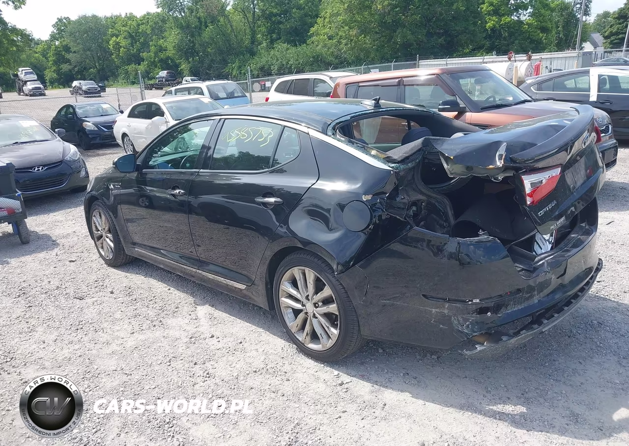 2014 Kia Optima Sxl Turbo VIN:5XXGR4A63EG348461 - 3