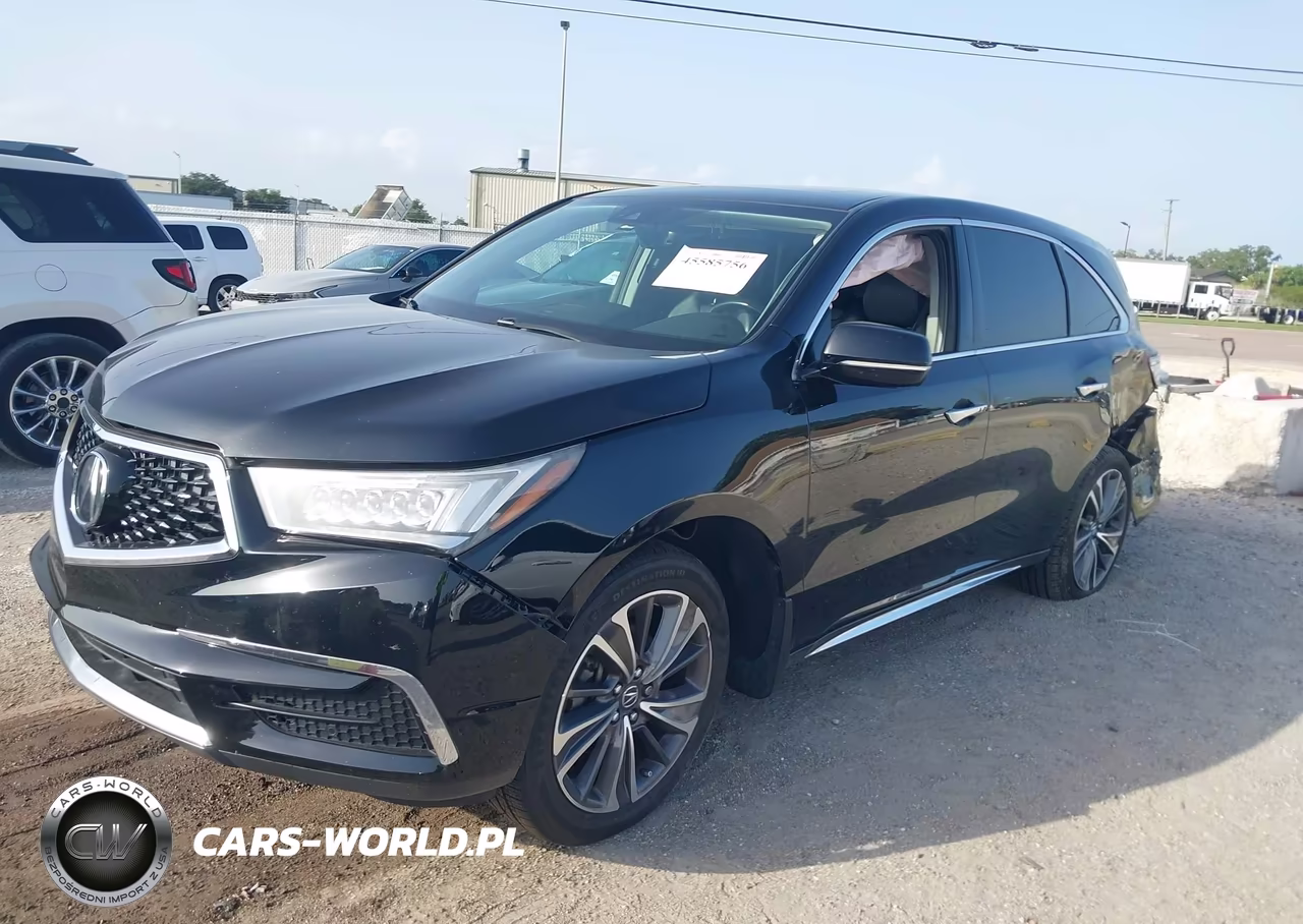 2019 Acura Mdx Tech Pkg VIN:5J8YD3H53KL007648 - 2