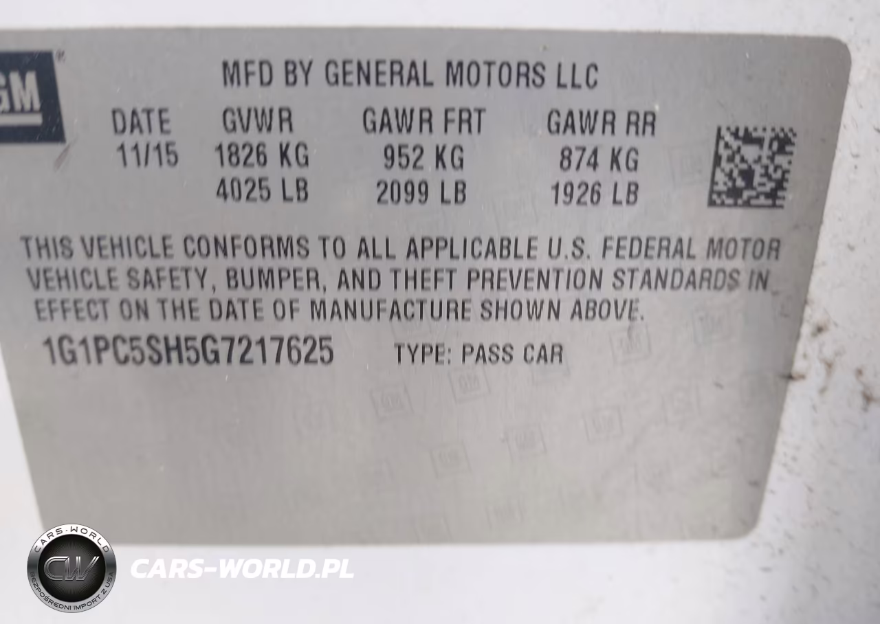 2016 Chevrolet Cruze Limited Ls Auto VIN:1G1PC5SH5G7217625 - 9