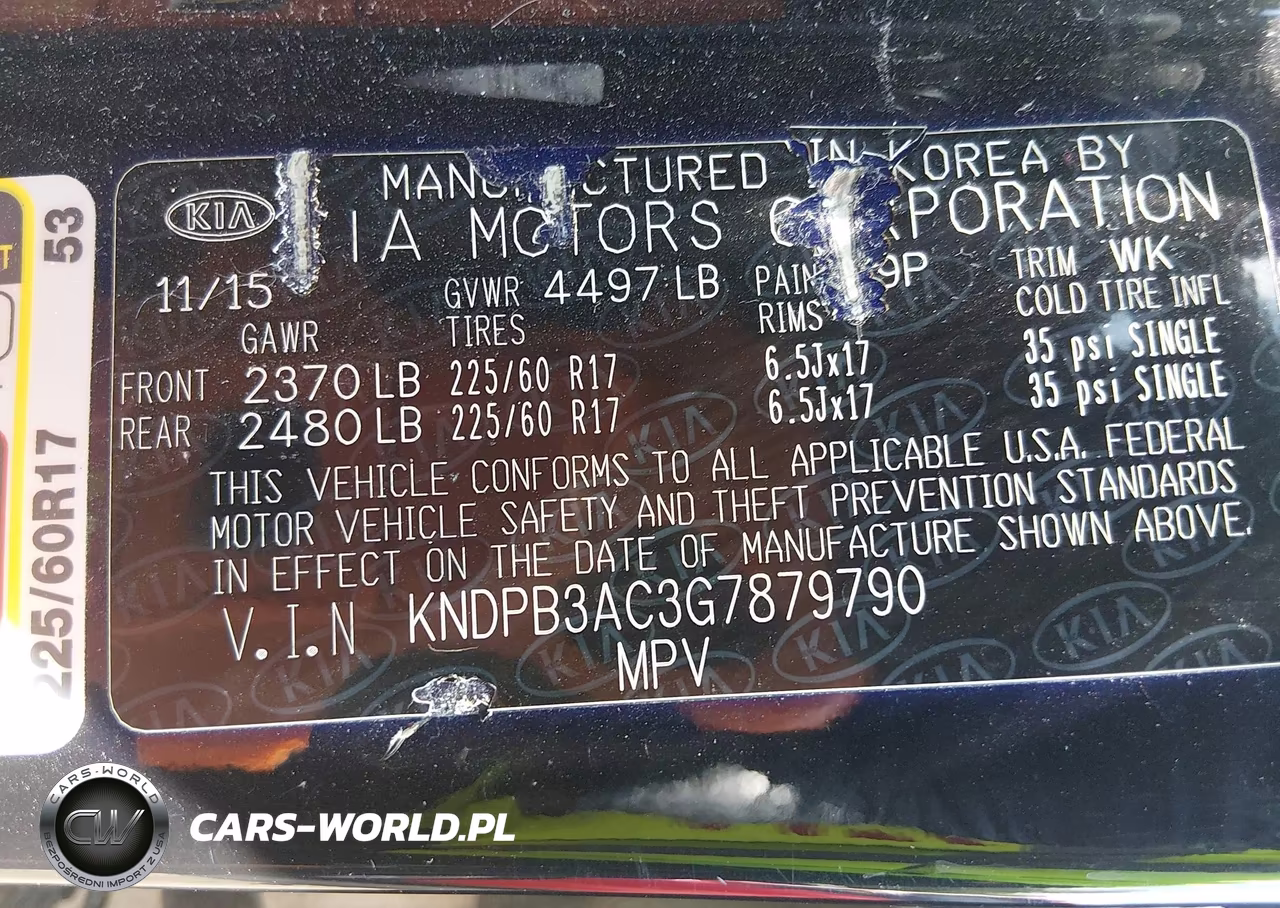 2016 Kia Sportage Lx VIN:KNDPB3AC3G7879790 - 9