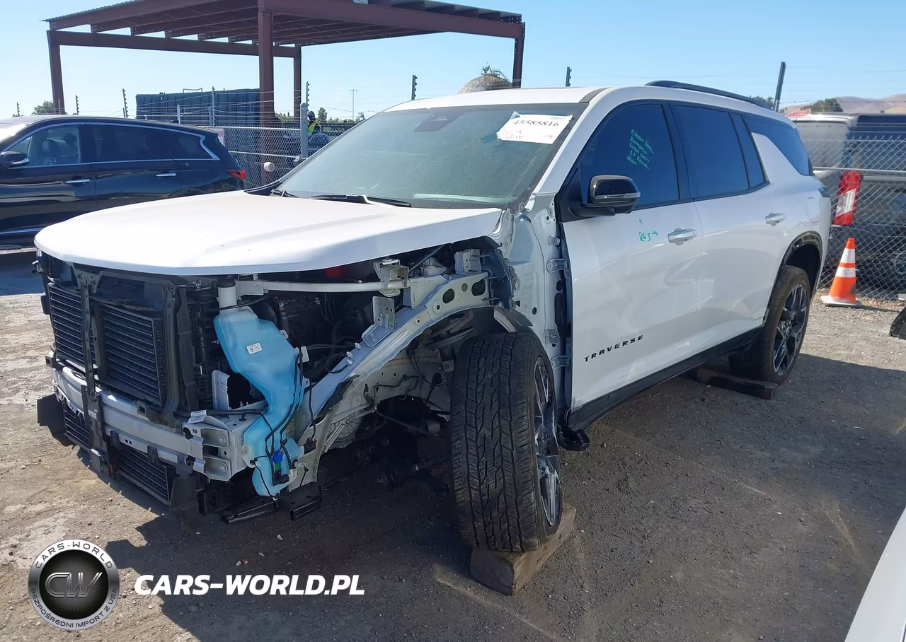 2025 Chevrolet Traverse Awd Rs VIN:1GNEVLRS3SJ167423 - 2