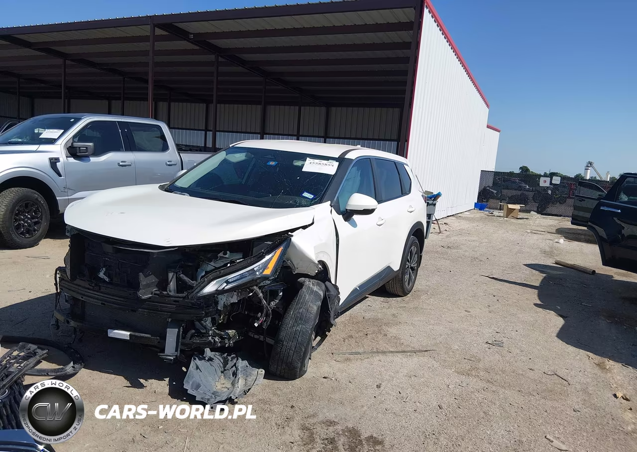 2022 Nissan Rogue Sv Fwd VIN:5N1BT3BA9NC721734 - 2