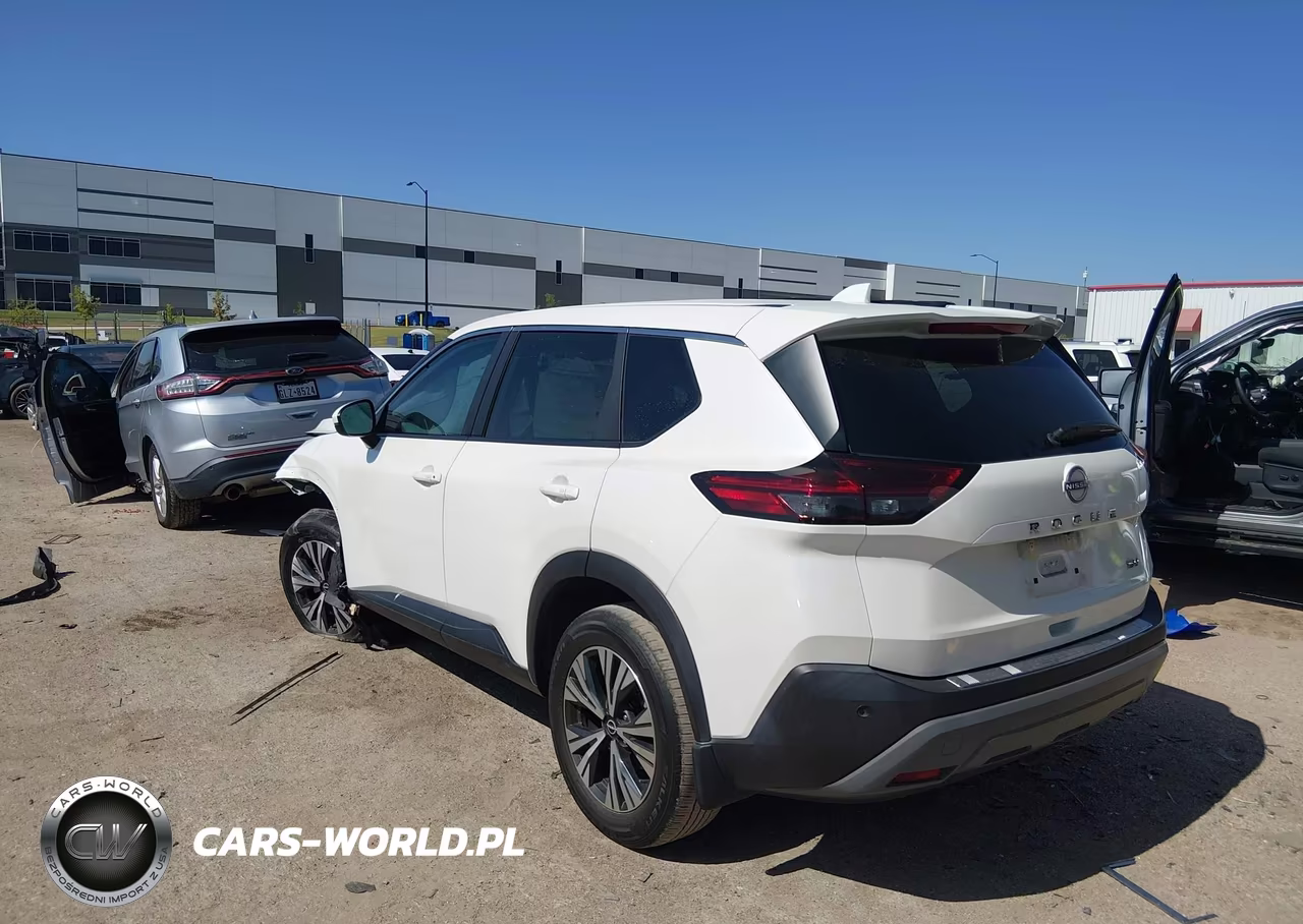 2022 Nissan Rogue Sv Fwd VIN:5N1BT3BA9NC721734 - 3