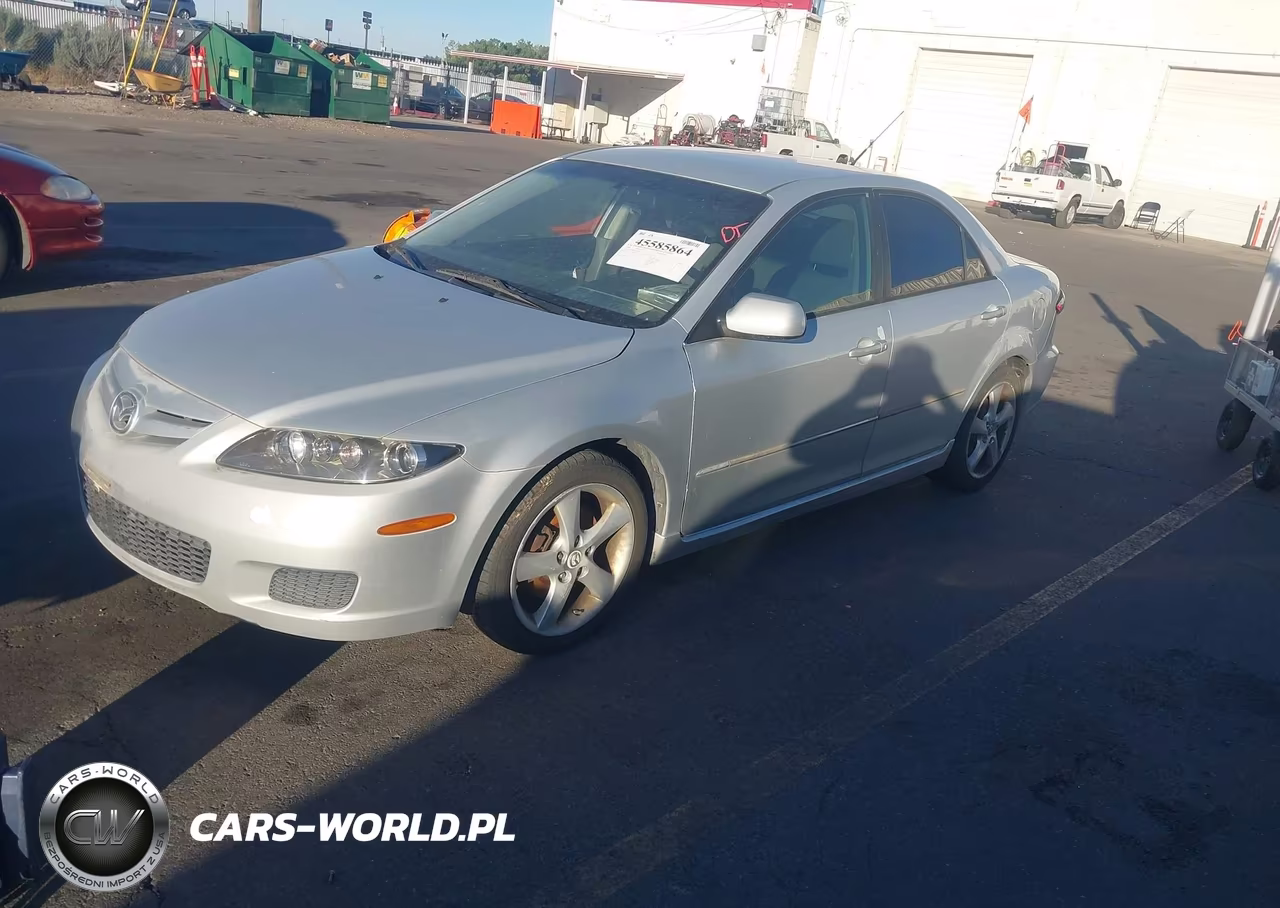 2008 Mazda Mazda6 I Sport Ve VIN:1YVHP80C185M12654 - 2