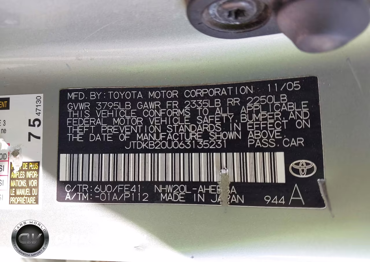 2006 Toyota Prius VIN:JTDKB20U063135231 - 9