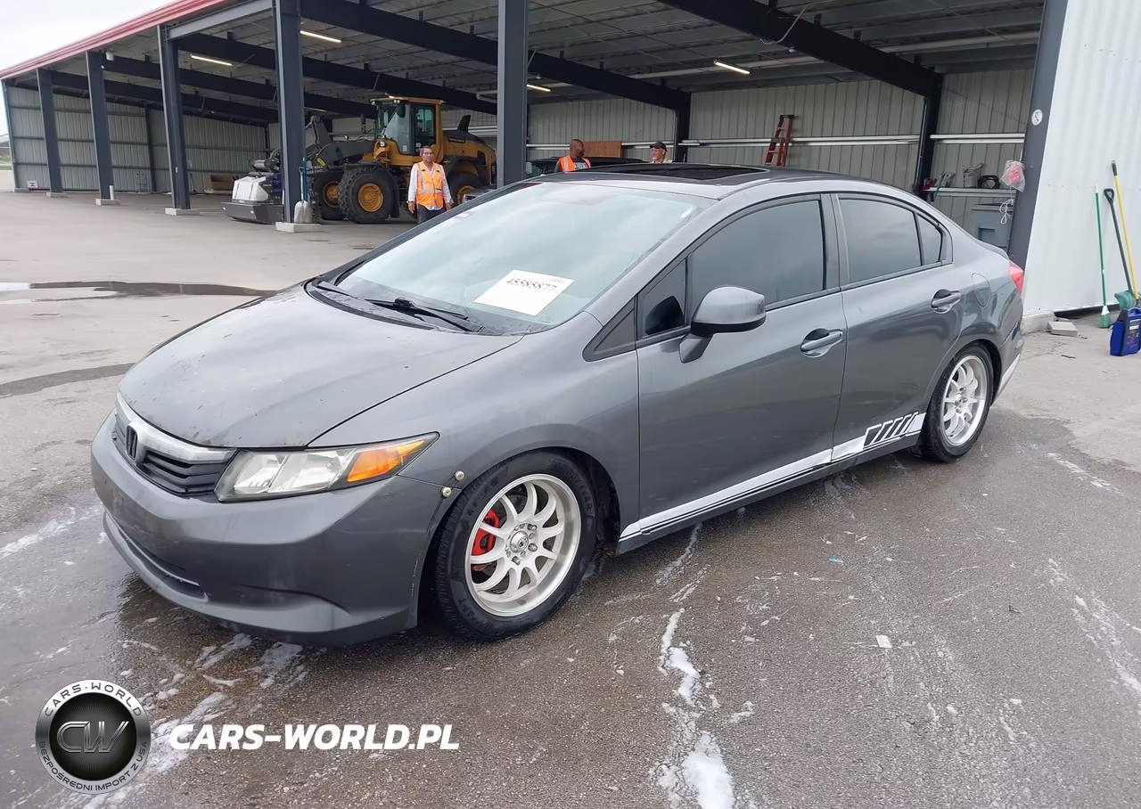 2012 Honda Civic Ex-L VIN:2HGFB2F95CH511291 - 2