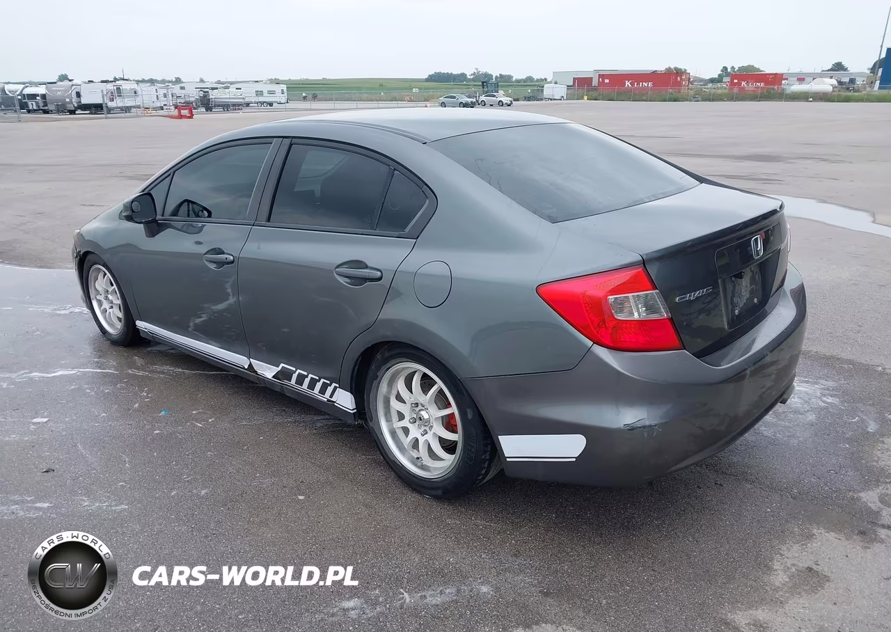 2012 Honda Civic Ex-L VIN:2HGFB2F95CH511291 - 3