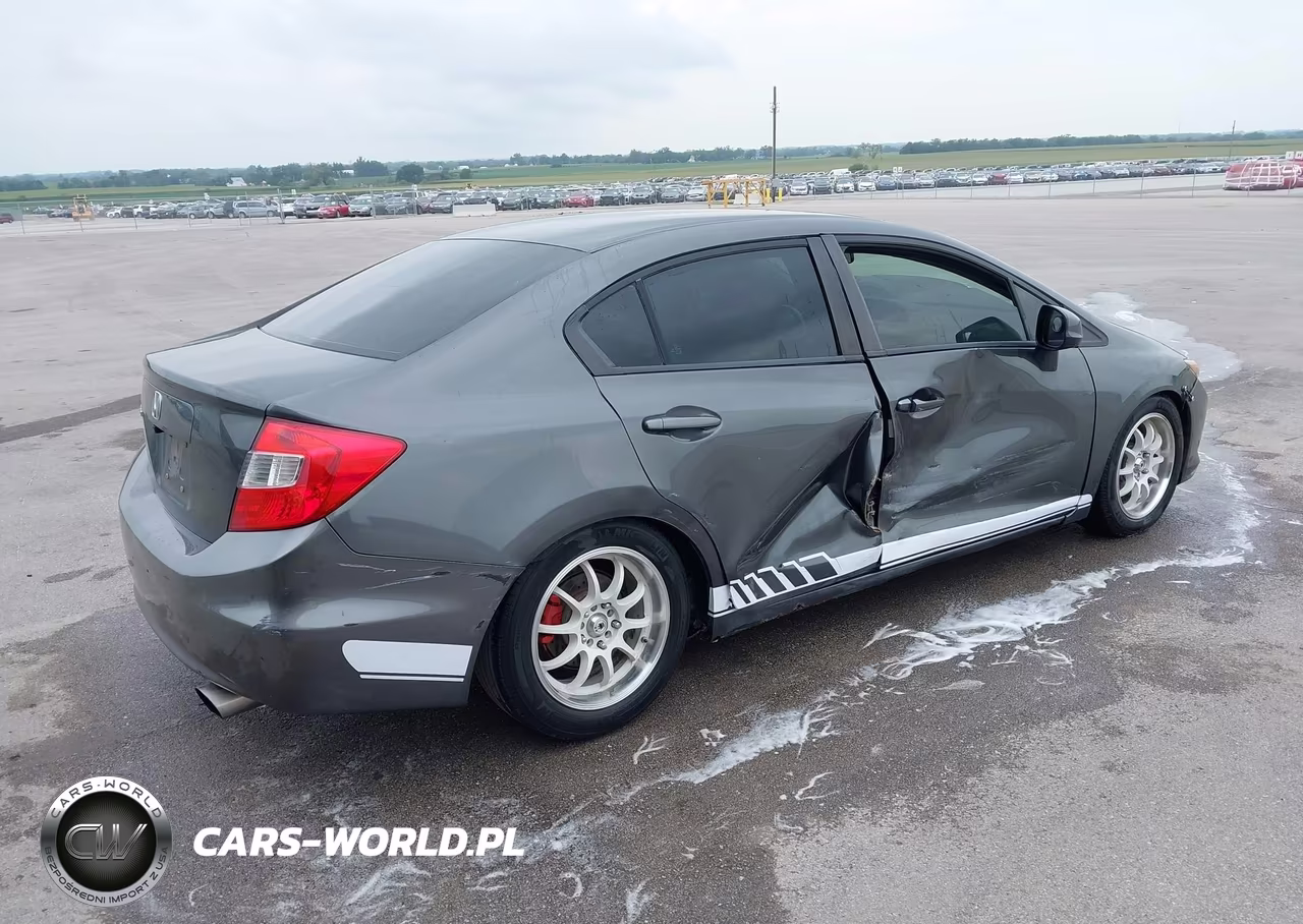 2012 Honda Civic Ex-L VIN:2HGFB2F95CH511291 - 4