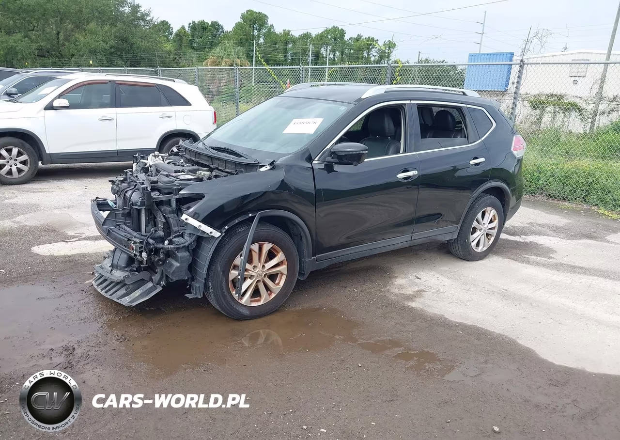 2016 Nissan Rogue Sv VIN:JN8AT2MT2GW019981 - 2