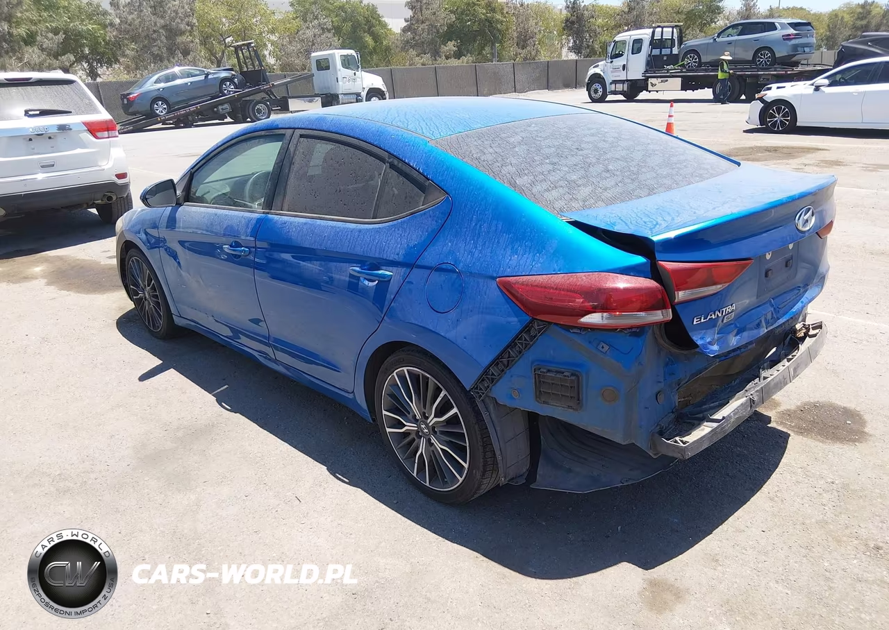 2018 Hyundai Elantra Se VIN:KMHD74LF8JU450439 - 3
