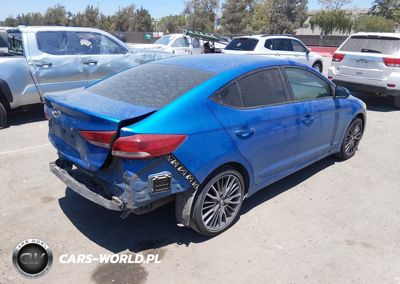 2018 Hyundai Elantra Se VIN:KMHD74LF8JU450439 - 4