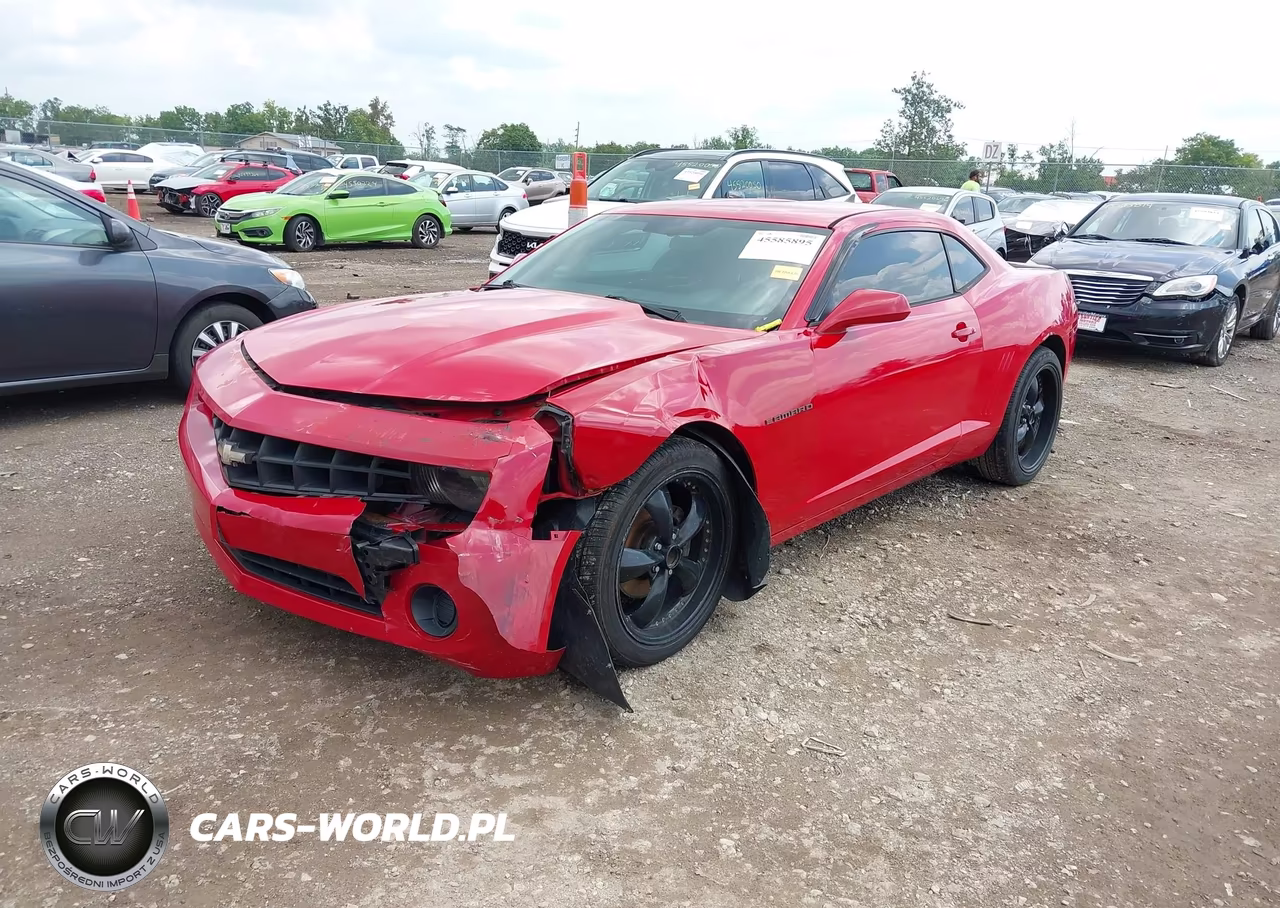 2013 Chevrolet Camaro 1Ls VIN:2G1FE1E39D9122090 - 2