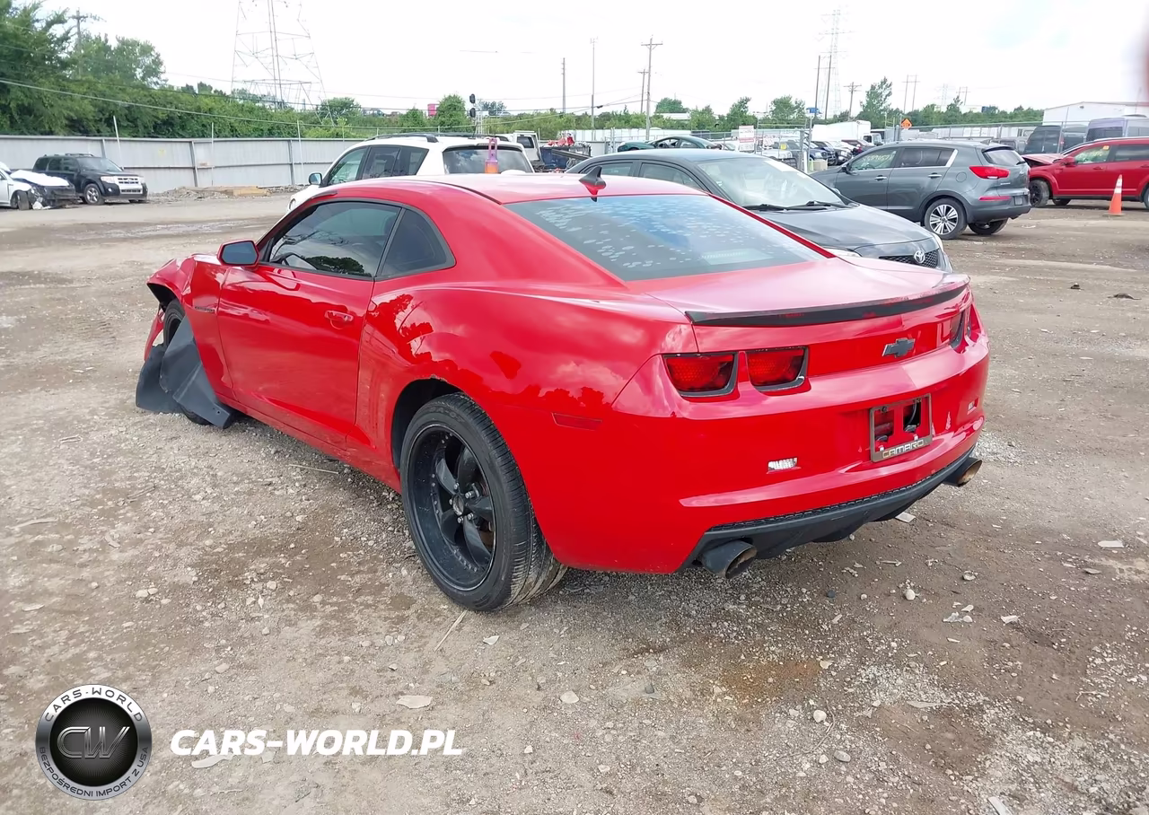 2013 Chevrolet Camaro 1Ls VIN:2G1FE1E39D9122090 - 3