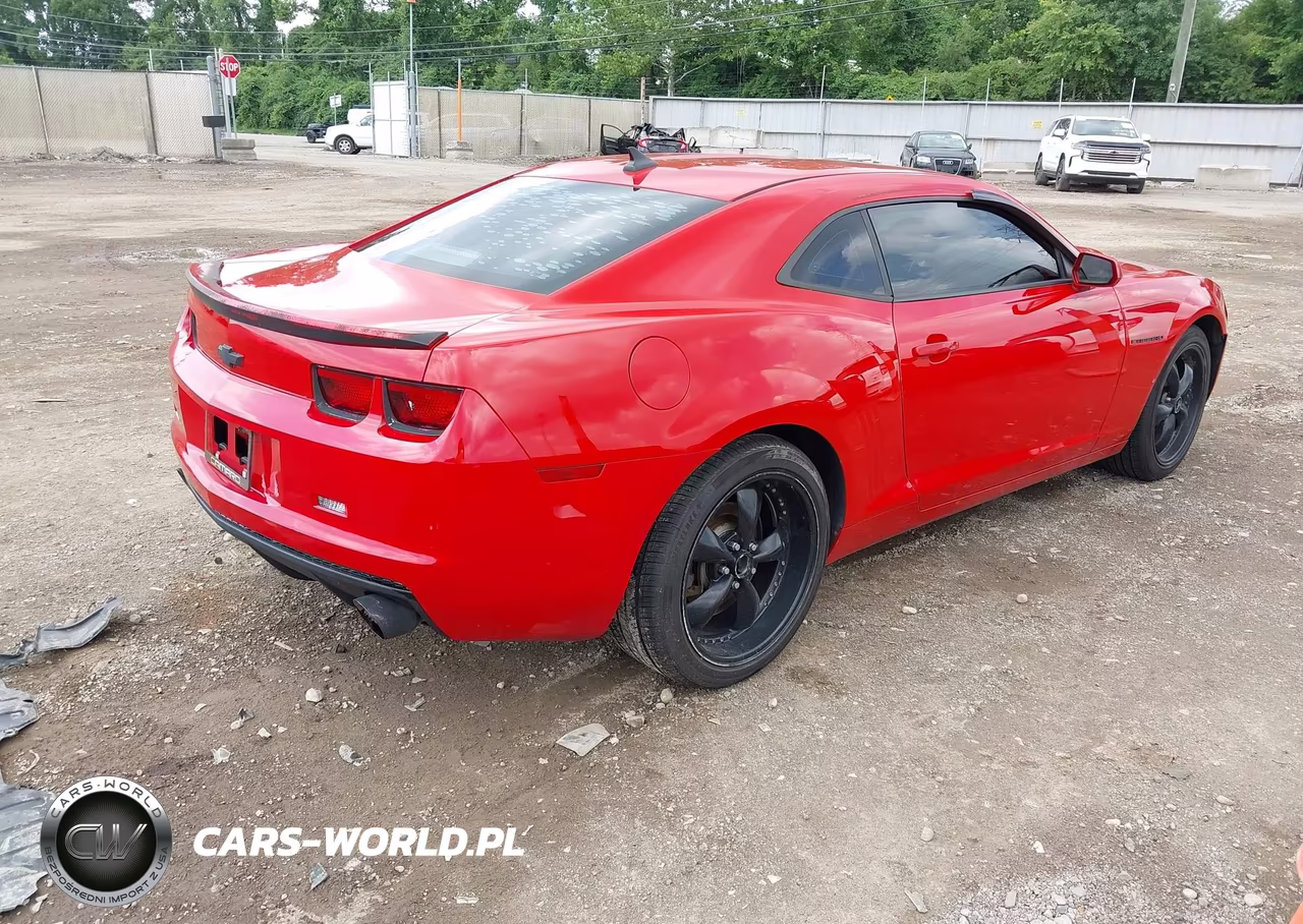 2013 Chevrolet Camaro 1Ls VIN:2G1FE1E39D9122090 - 4