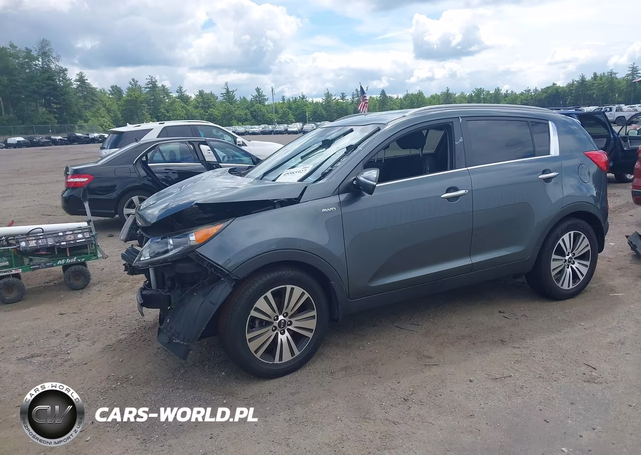 2015 Kia Sportage Ex VIN:KNDPCCAC1F7727907 - 2