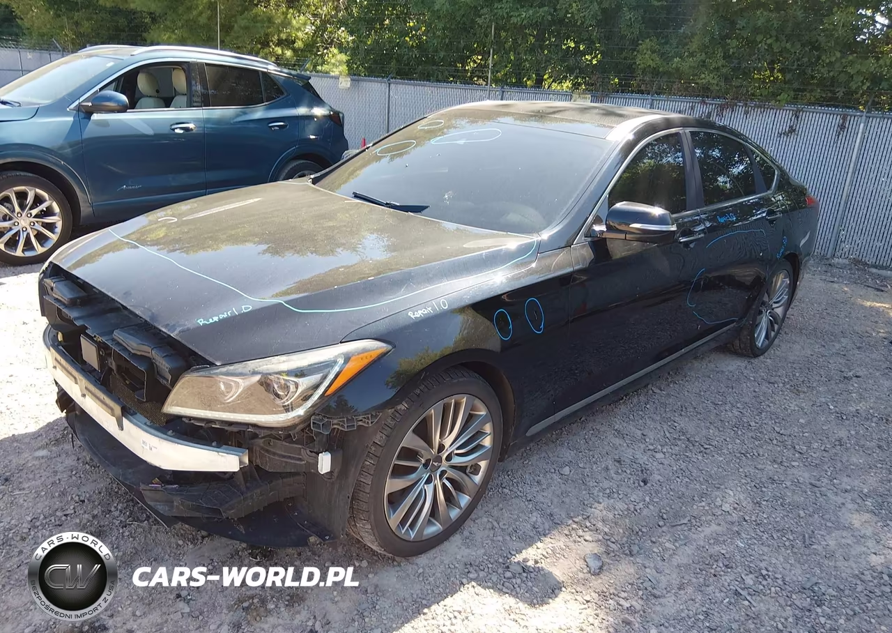 2018 Genesis G80 5.0 Ultimate VIN:KMHGN4JF6JU228603 - 2
