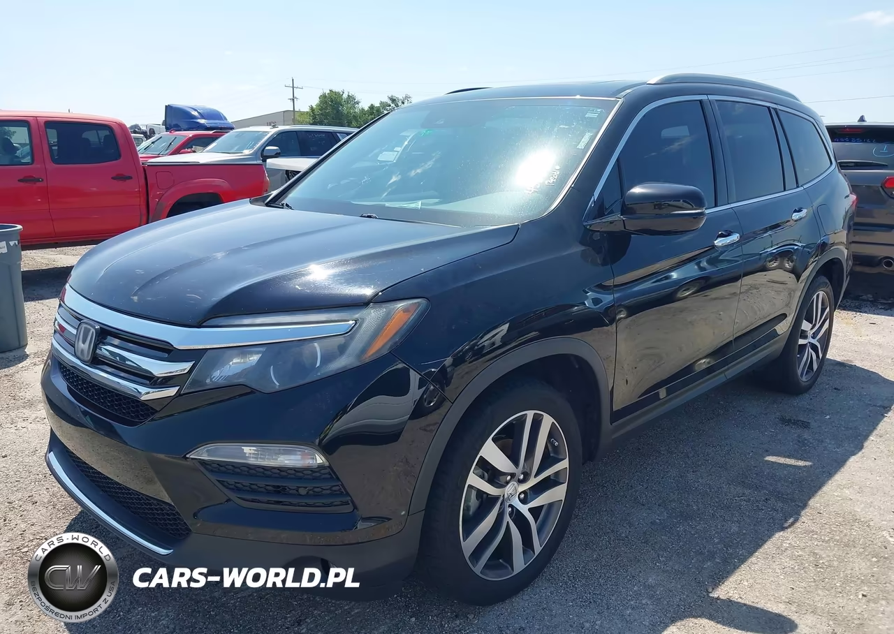 2017 Honda Pilot Touring VIN:5FNYF6H95HB101572 - 2