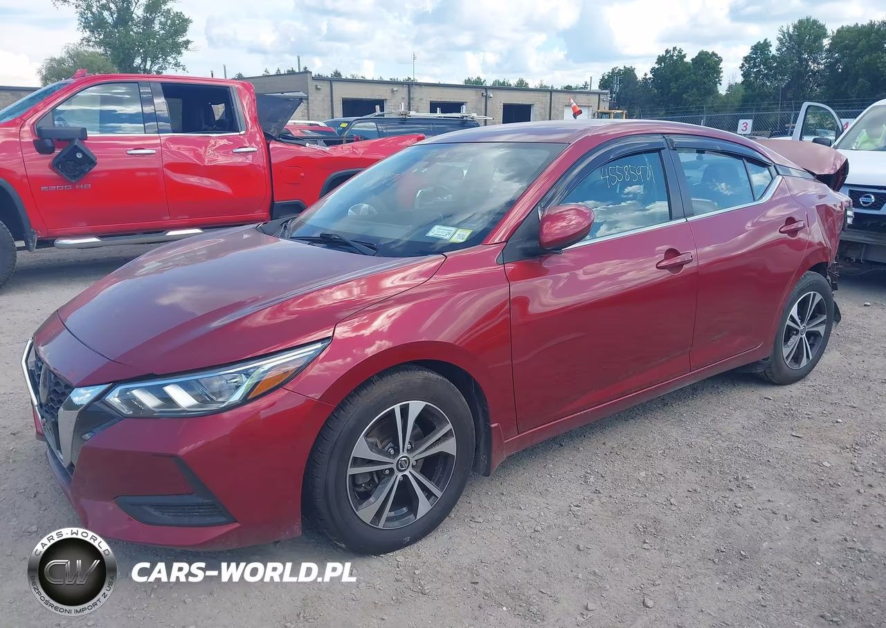 2021 Nissan Sentra Sv Xtronic Cvt VIN:3N1AB8CV6MY221590 - 2