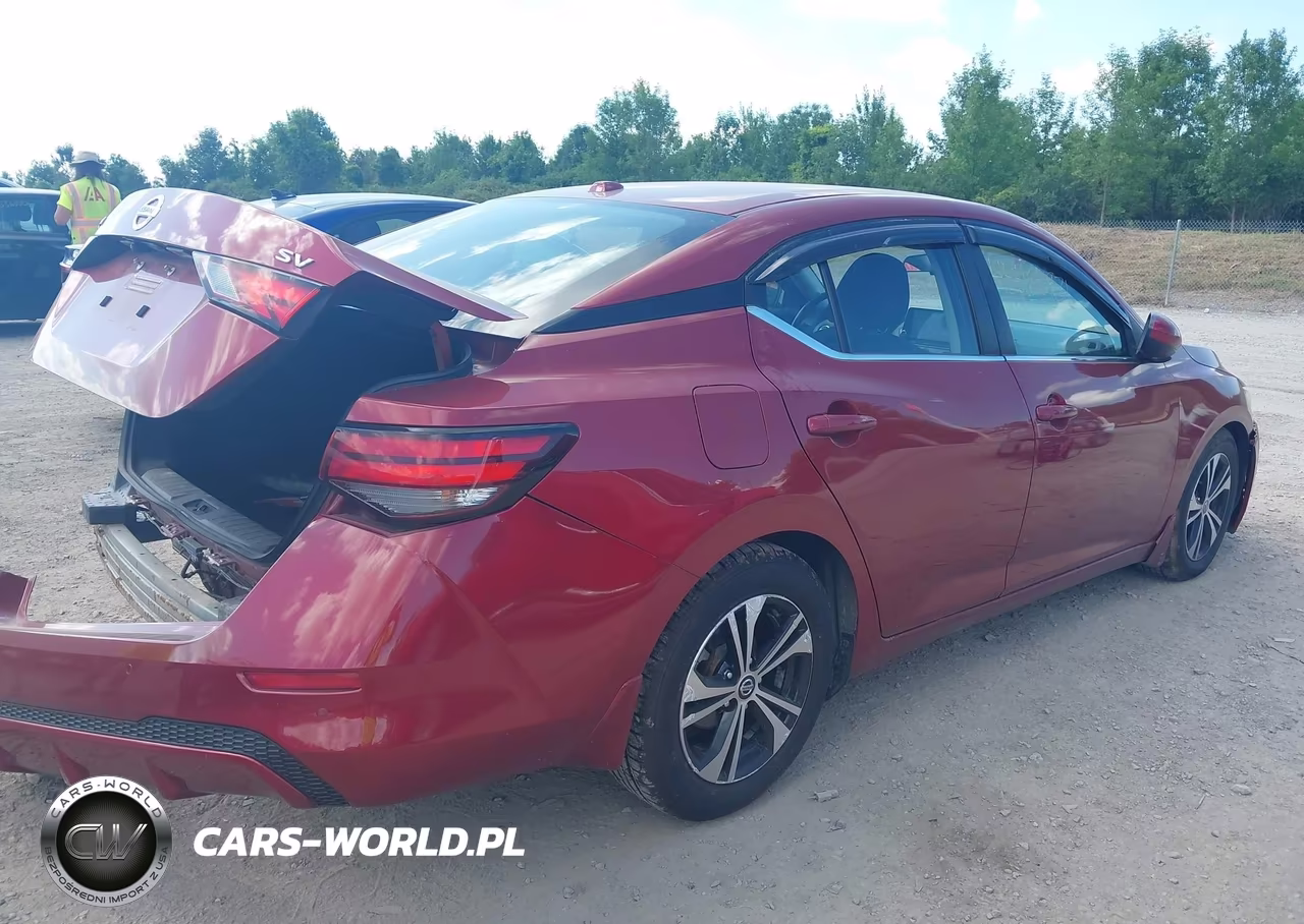 2021 Nissan Sentra Sv Xtronic Cvt VIN:3N1AB8CV6MY221590 - 4