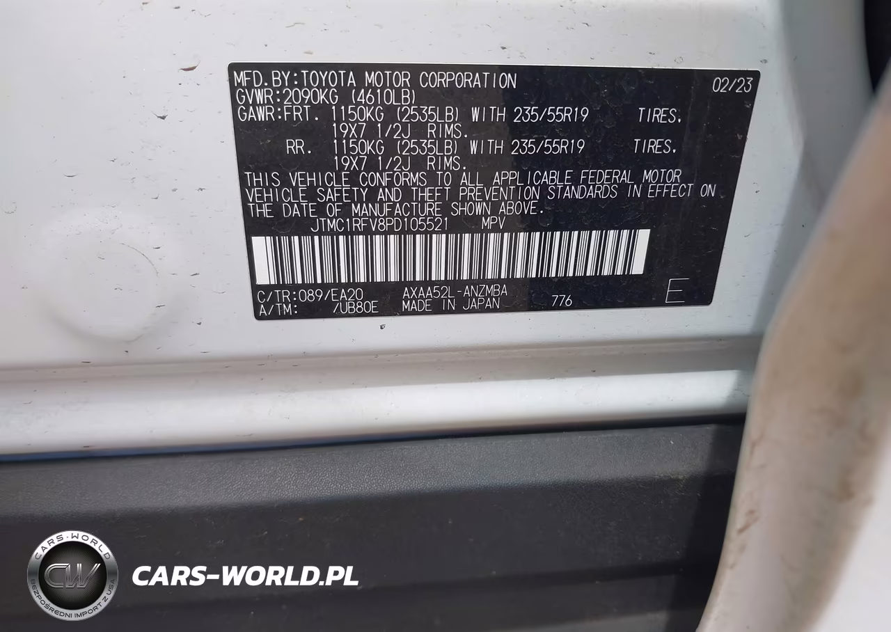 2023 Toyota Rav4 Xle Premium VIN:JTMC1RFV8PD105521 - 9