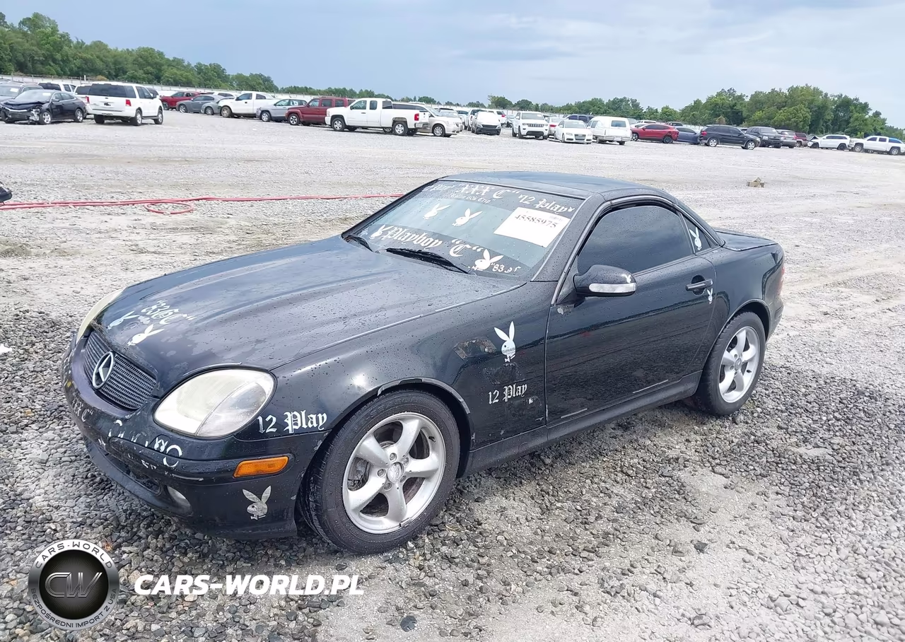 2001 Mercedes-Benz Slk 320 VIN:WDBKK65F51F177465 - 2